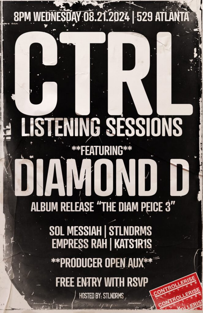 CANCELLED: CTRL Listening Sessions
